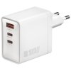 4smarts Ładowarka sieciowa Pocket 100W GaN 2xUSB-C + USB-A Biała